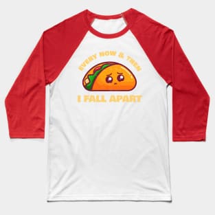 Vintage Funny Taco Baseball T-Shirt